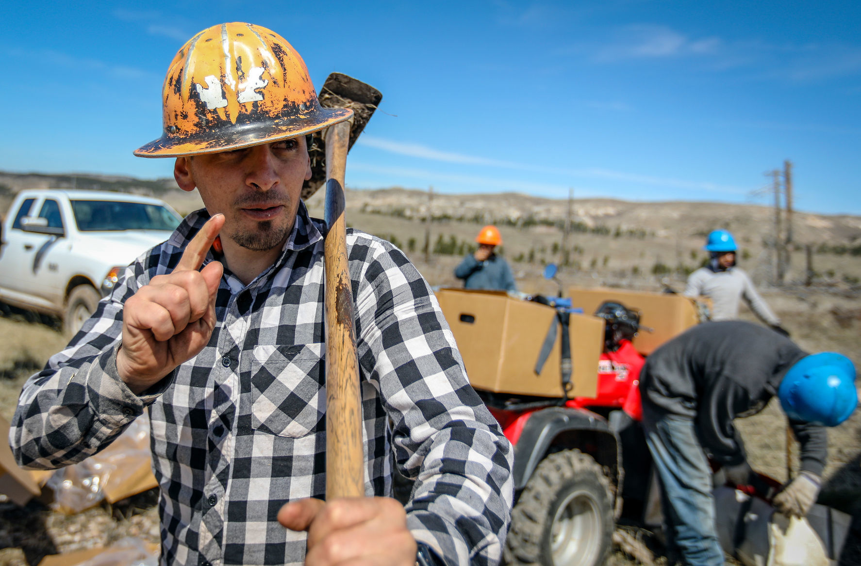 Jasper Fire Tree Planting Paulino